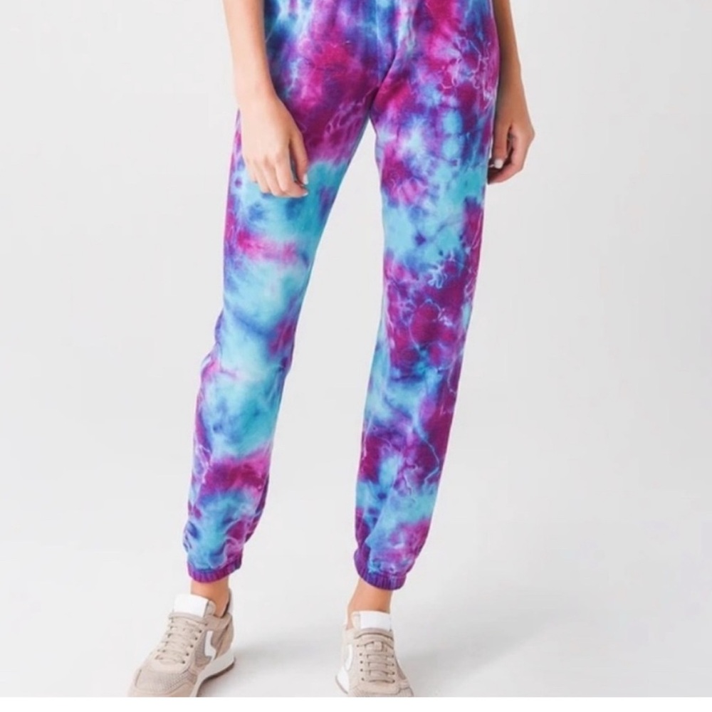 Aviator Nation Multicolor Tie-Dye Joggers